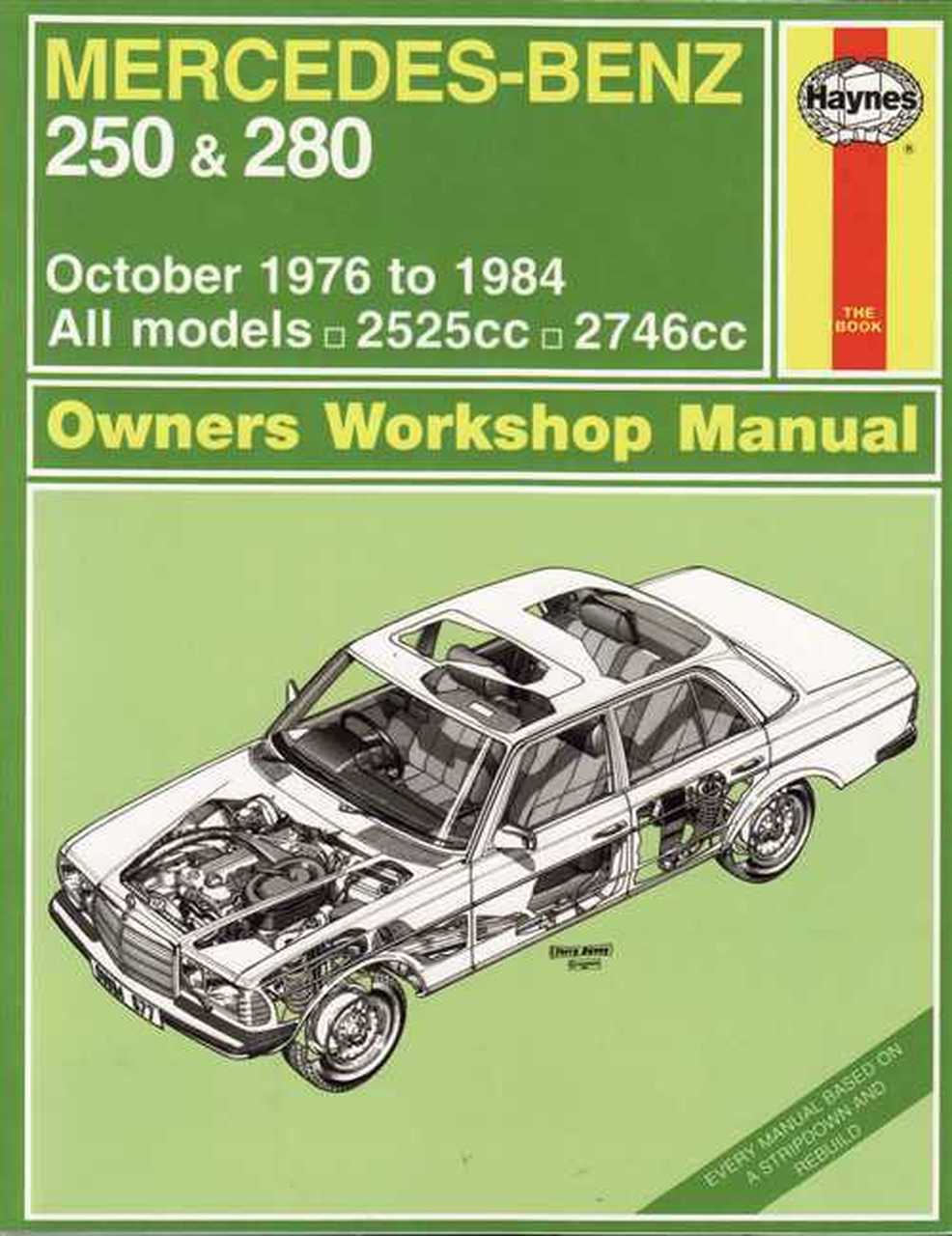1987 mercedes 560sl service manual