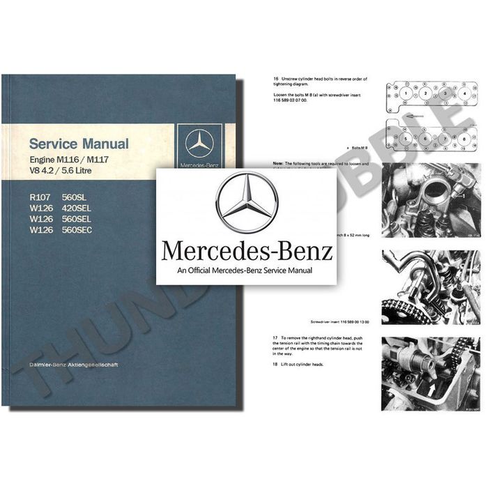 Mercedes 560sl Repair Manual